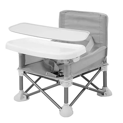 PandaEar Portable Baby Seat Travel| Compact Fold with Straps for Indoor/Outdoor Use| Great for Ca... | Amazon (US)