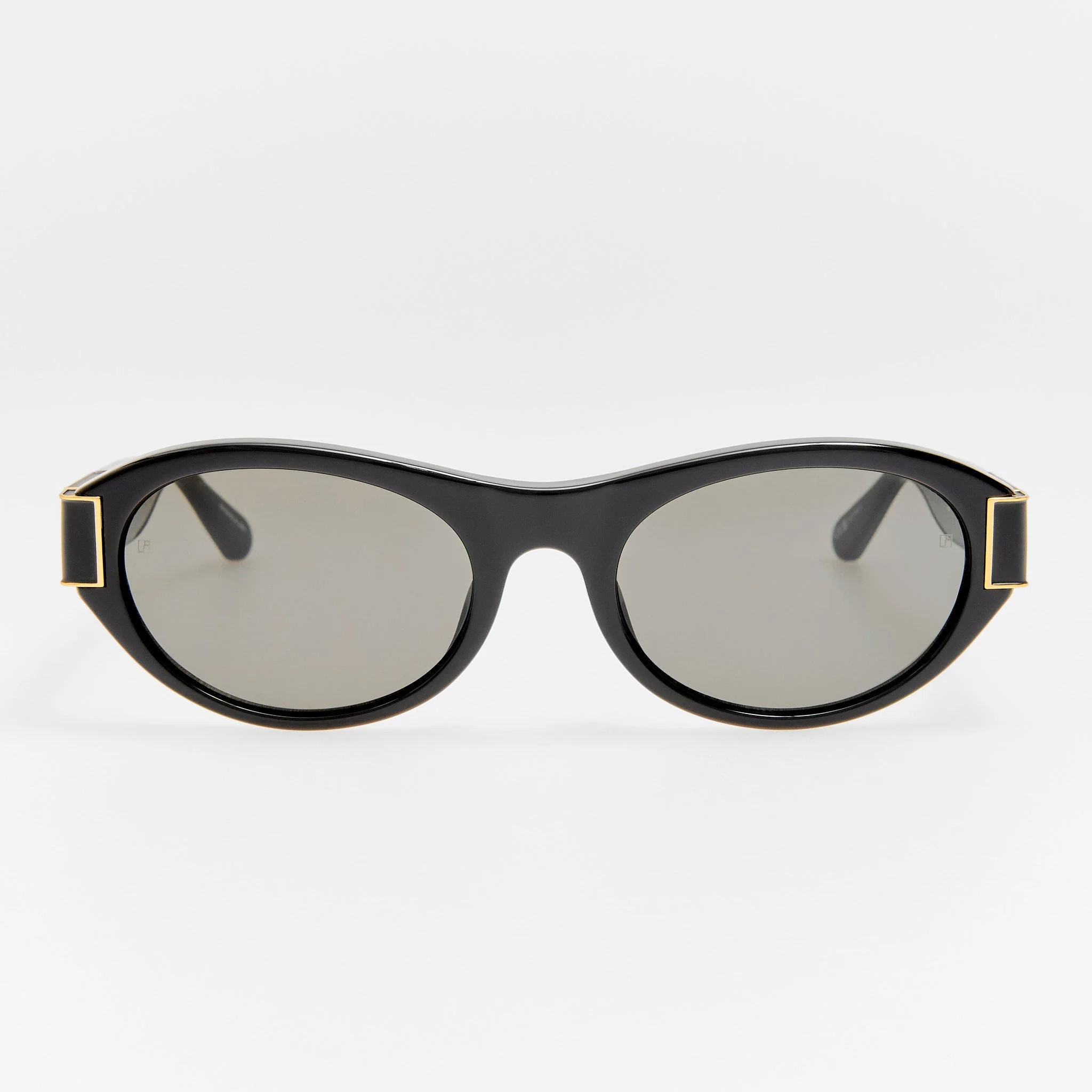 Sirena Sunglasses in Black | Linda Farrow