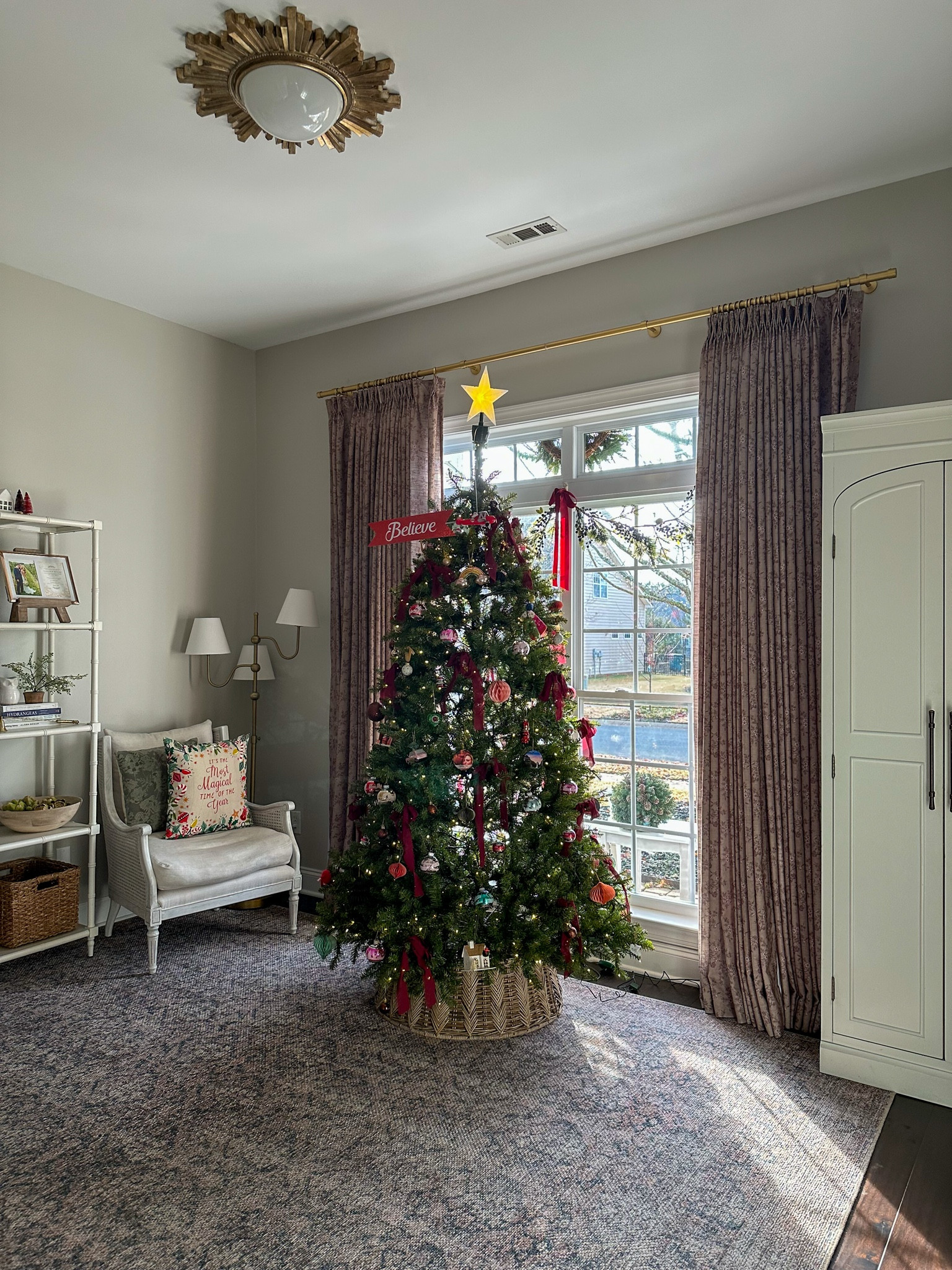 Loving my new curtains in the study 

#LTKSeasonal #LTKHoliday #LTKHome
