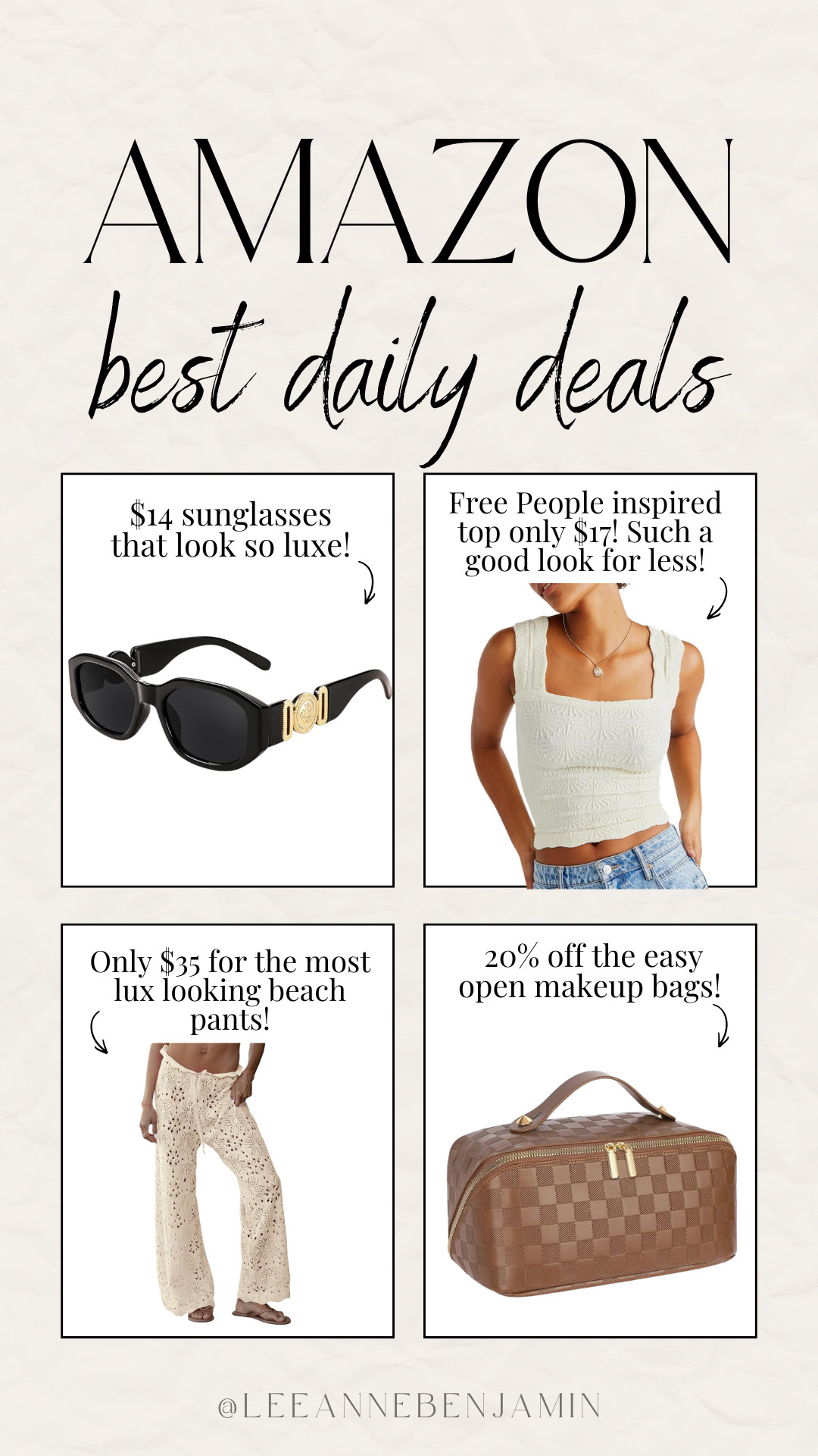 Best daily deals on Amazon today! 

 #LTKdayinmylife #LTKootd #LTKSaleAlert