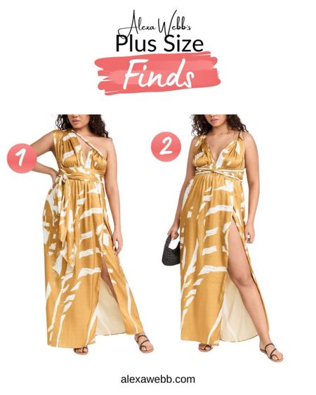 Which way would you wear it? 1 or 2? #plussize Alexa Webb

#LTKStyleTip #LTKOver40 #LTKPlusSize