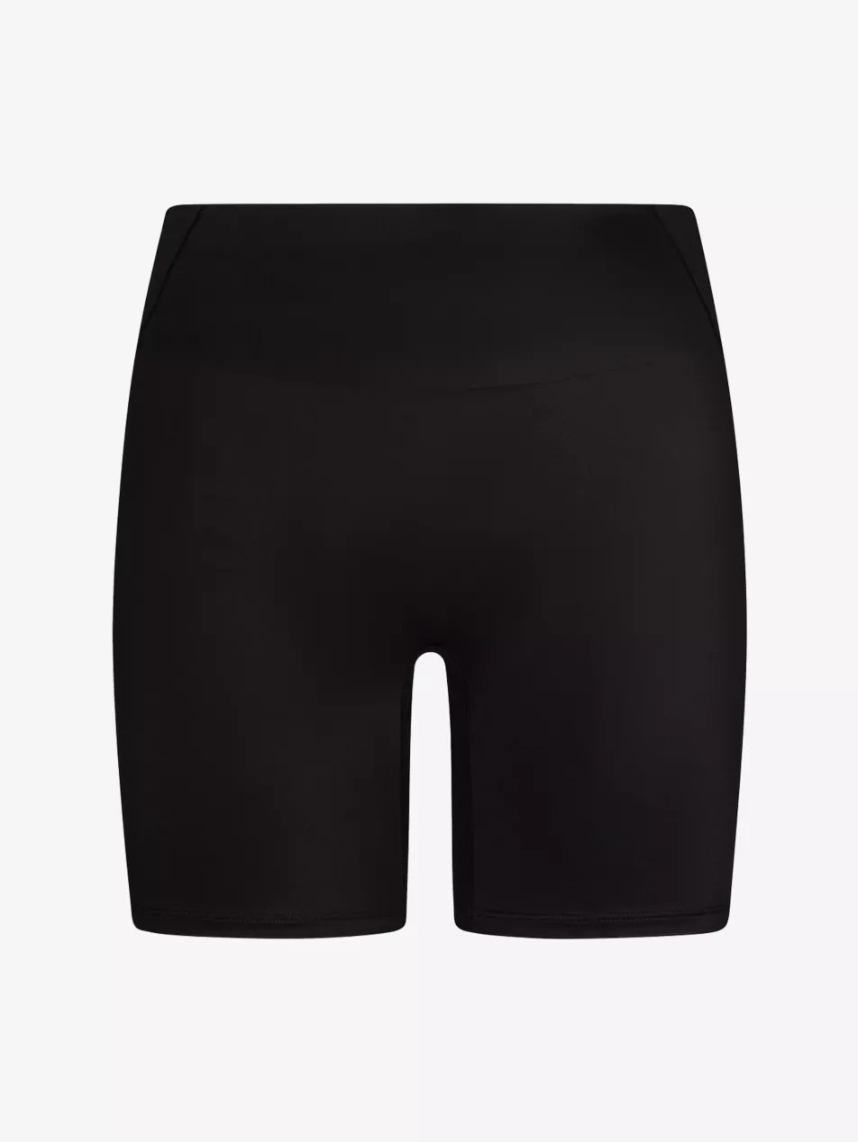 Satin Shine High-Waist 5-inch Biker Shorts | Selfridges
