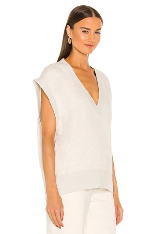 AGOLDE Shaw Vest in Oatmeal Heather from Revolve.com | Revolve Clothing (Global)