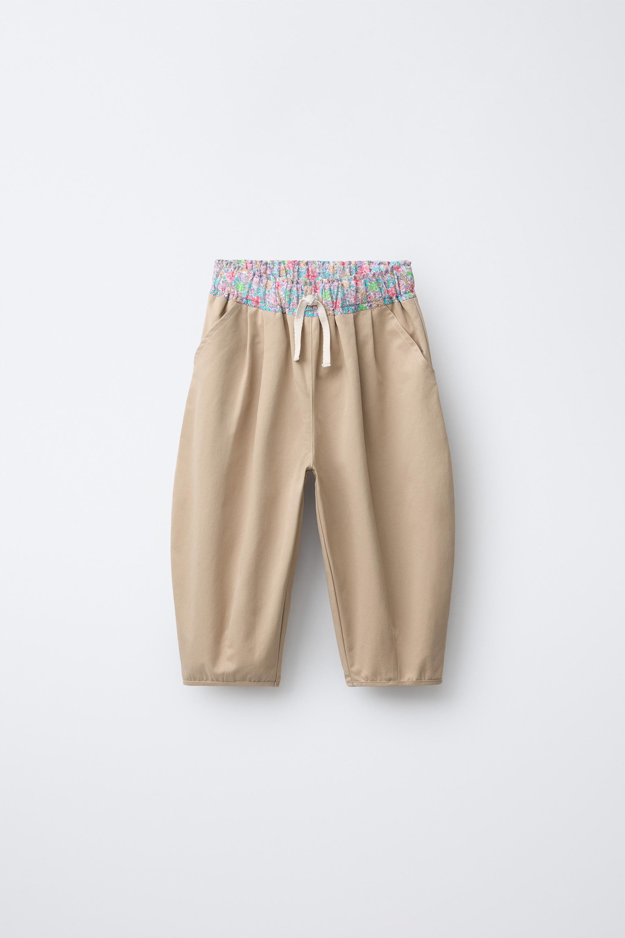 BAGGY-HOSE MIT BLUMENMUSTER | Zara DE