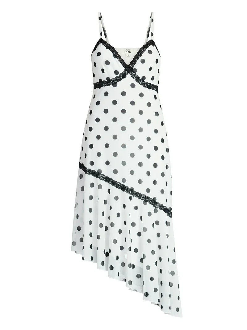 Madden NYC Women's Asymmetrical Midi Dress, Sizes XXS-XXL | Walmart (US)