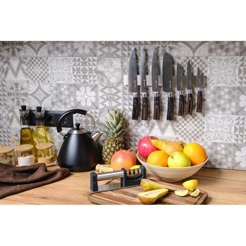 Yatoshi 14 Inch Stainless Steel Magnetic Knife Bar | Wayfair North America