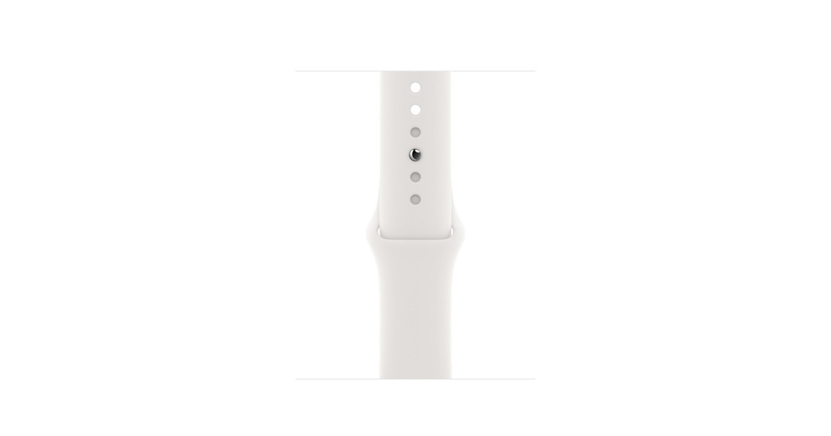 40mm White Sport Band - Regular | Apple (US)