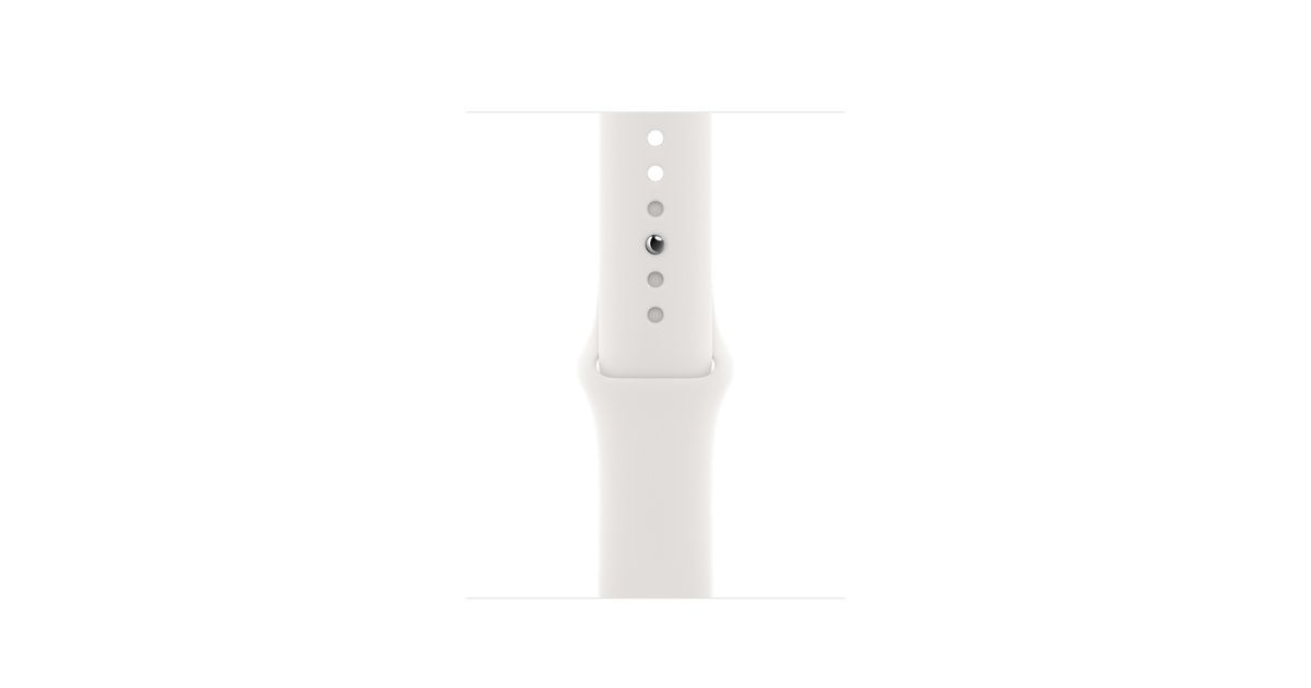 40mm White Sport Band - Regular | Apple (US)