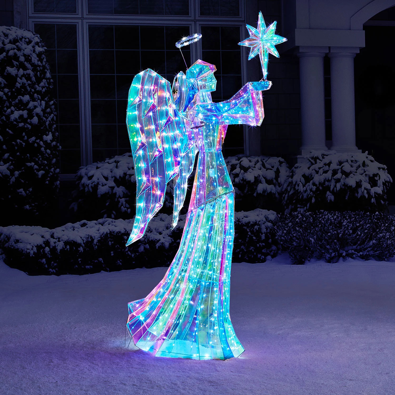 Member's Mark 6.5' Pre-Lit Prismatic Angel | Sam's Club