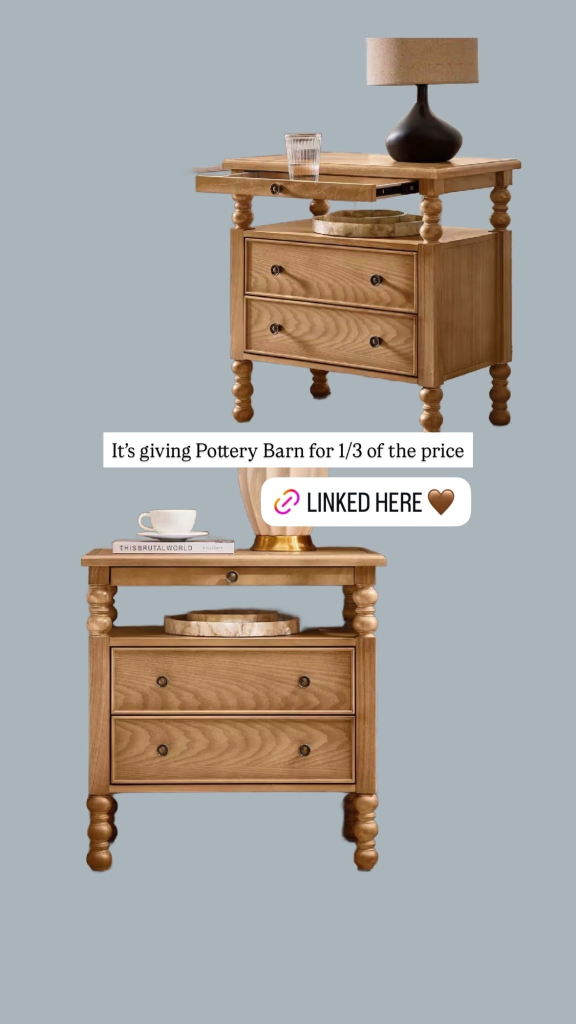It’s giving Pottery Barn for 1/3 of the price