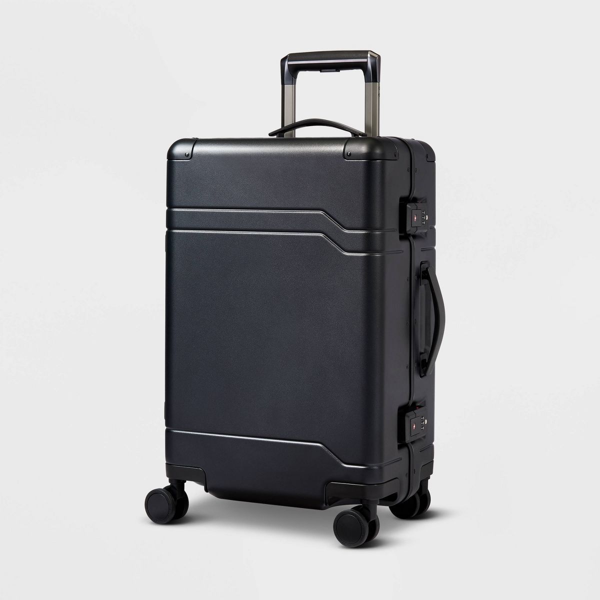 Signature Hardside Trunk Carry On Spinner Suitcase - Open Story™ | Target