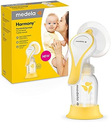 Medela Harmony Manual Breast Pump - Compact Swiss design featuring PersonalFit Flex shields and Mede | Amazon (UK)