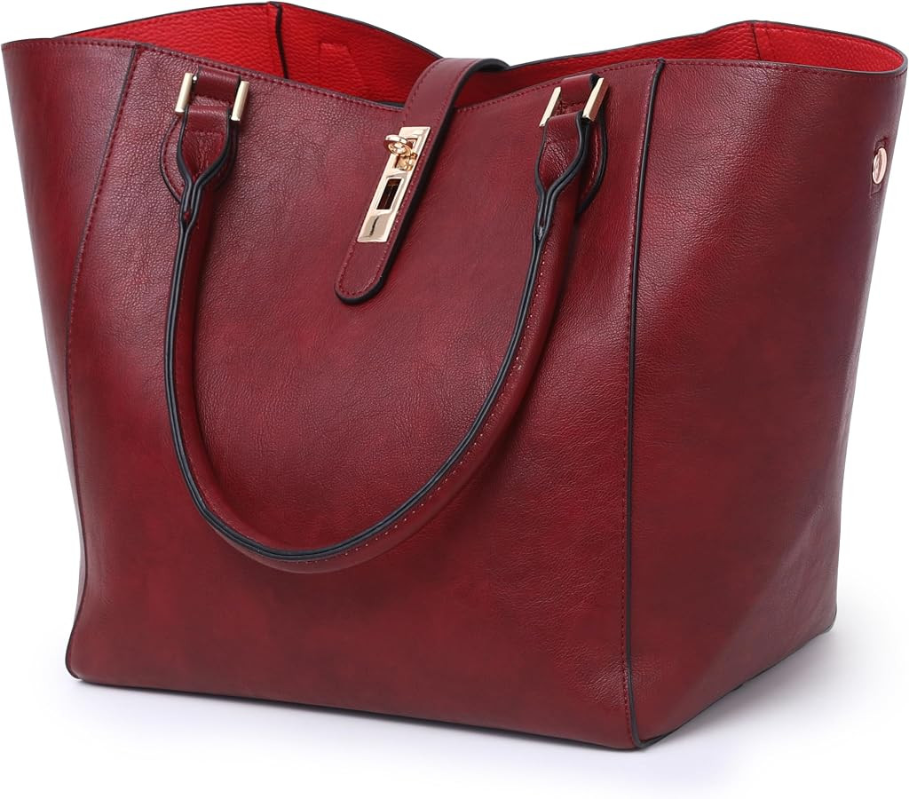 sqlp Large Work Tote Bag for Women Designer Purses and Handbags Big Bucket bags Womens Travel Sho... | Amazon (US)