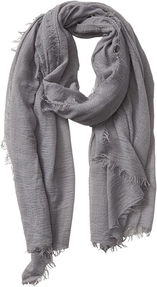 Tickled Pink Women's Classic Soft Solid Lightweight Oblong Scarf | Amazon (US)
