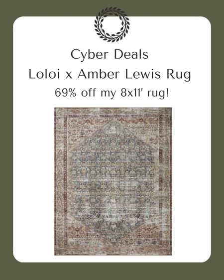 Loloi x Amber Lewis, vintage rug, area rug, Georgie rug

#LTKstyletip #LTKsalealert #LTKhome