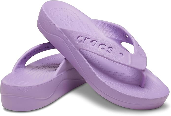 Crocs Women's Via Platform Flip Flop | Amazon (US)