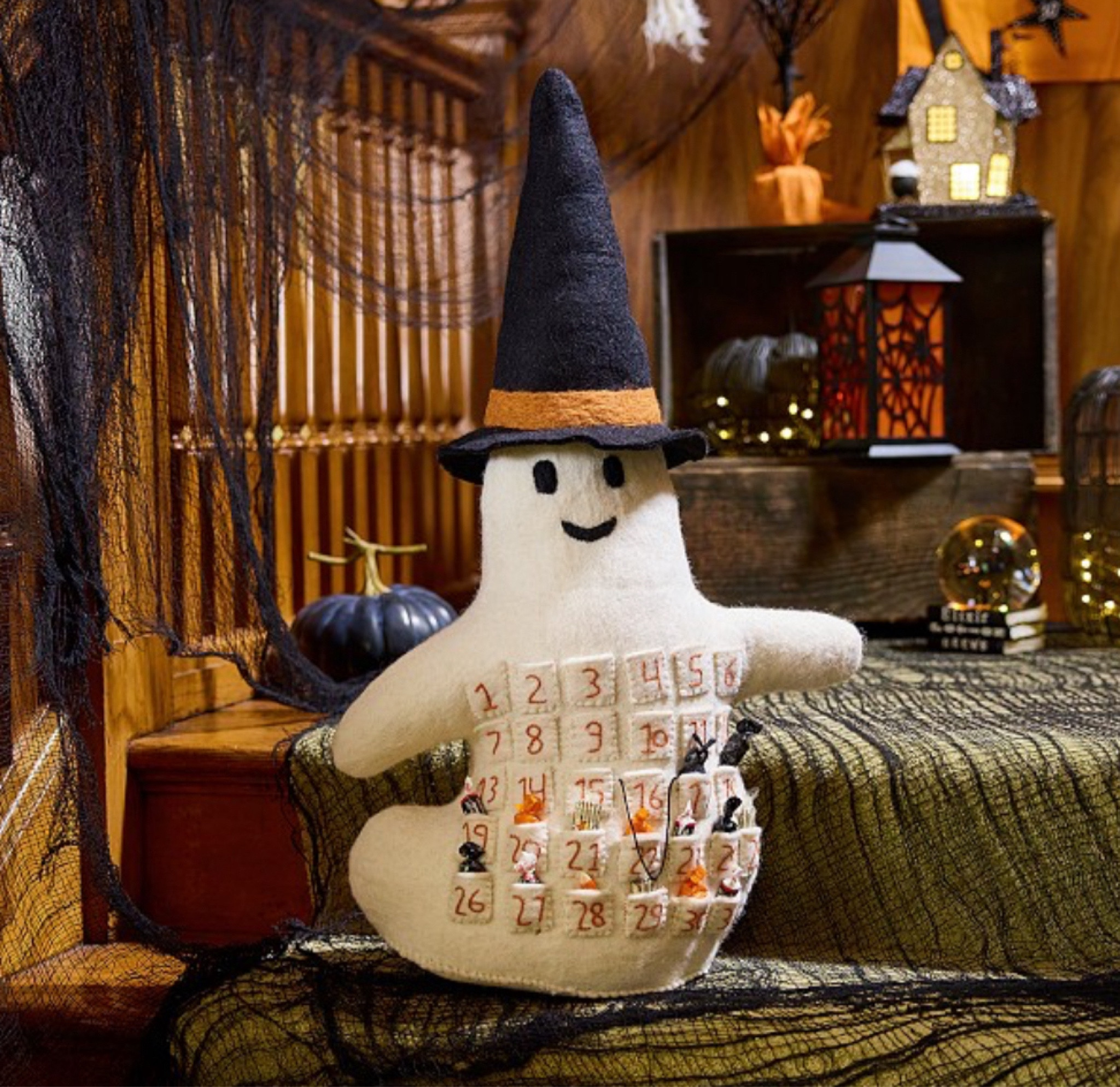 Such a special piece! I will absolutely be adding this one to my Halloween collection. This plush ghost is a countdown to Halloween. I can’t wait to make this part of our yearly tradition 👻 

#LTKFallSale #LTKSeasonal #LTKHome