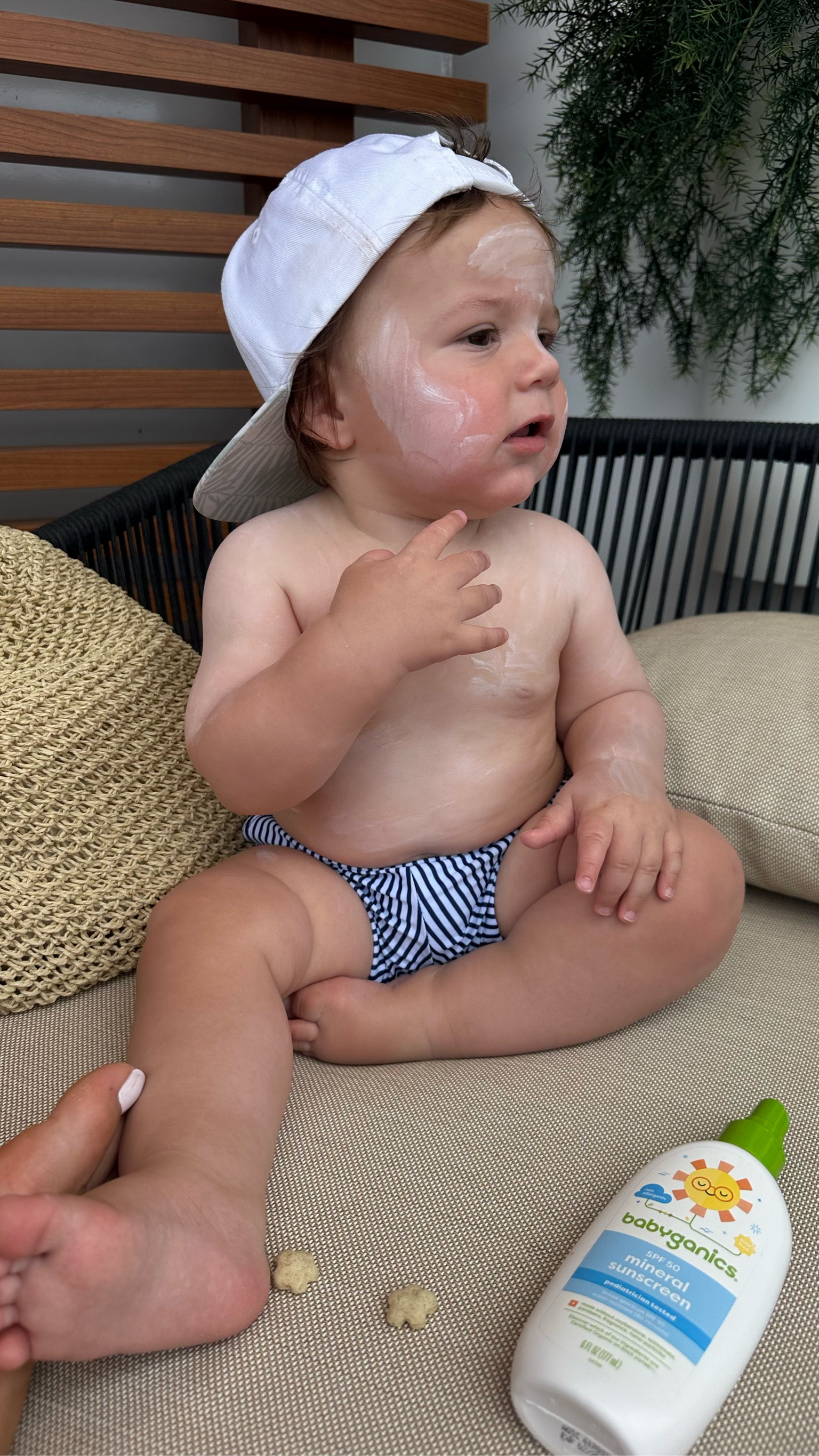 Beach baby ☀️🌊👶🏻

#LTKTravel #LTKSwim #LTKBaby