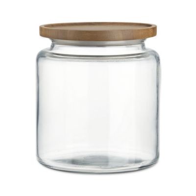 Anchor Hocking 96 oz. Montana Jar w/Acacia Lid | Bed Bath & Beyond