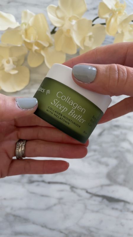 I recently added @goodjanes Collagen Sleep Butter with Melatonin to my evening skincare routine and I’m obsessed. The rich, buttery texture feels amazing on my dry skin, while the melatonin, collagen, echinacea stem cells, Hyaluronic acid and squaline help to fight the sign a of aging. Take 20% off GoodJanes.com using the code RACHAEL20.

#LTKover40 #LTKfindsunder100 #LTKbeauty
