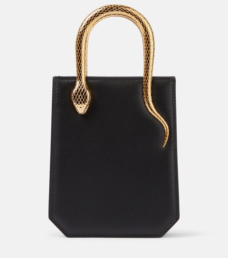 Serpentine Mini leather tote bag | Mytheresa (INTL)