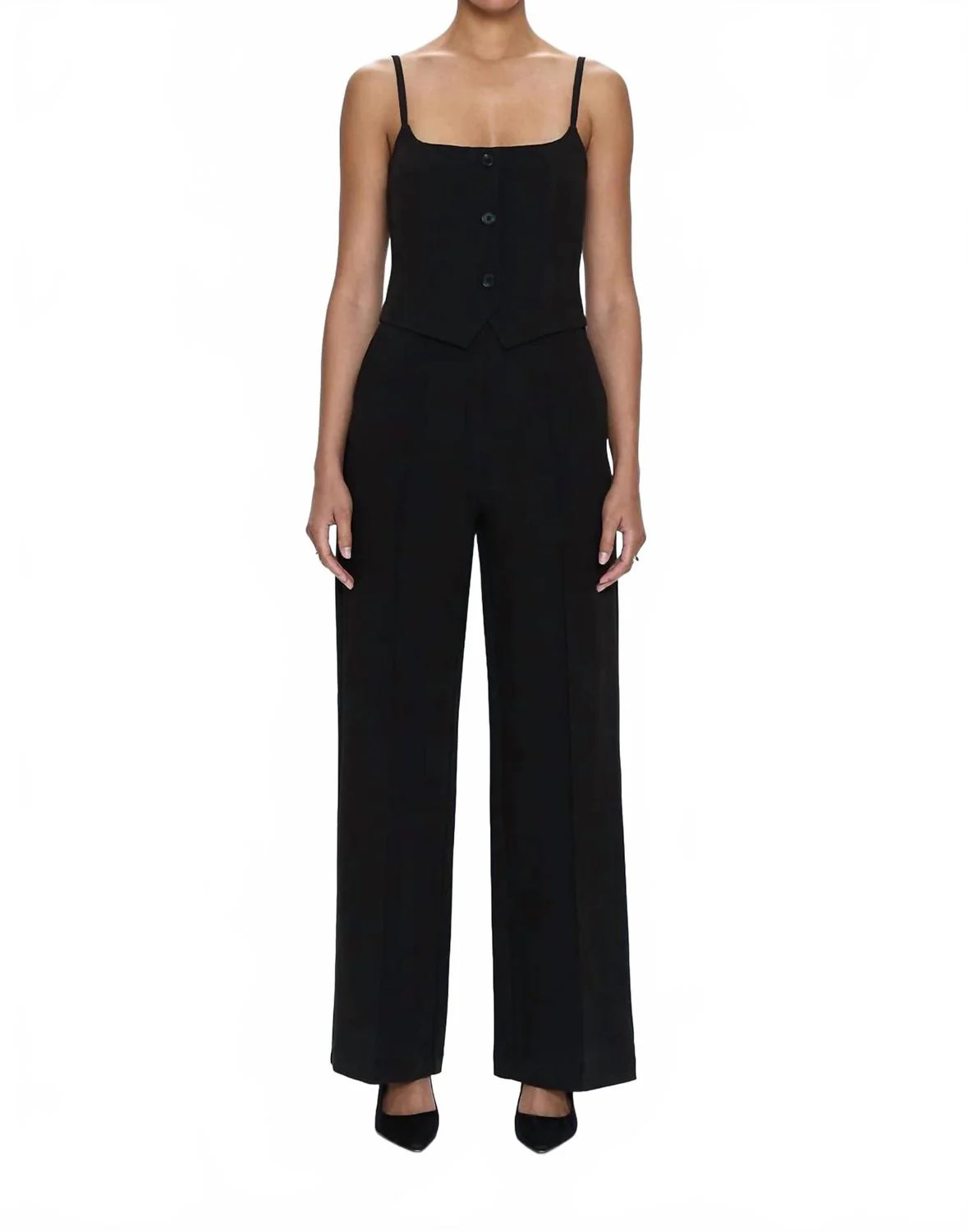 Pistola Marcia Jumpsuit In Black | Shop Simon