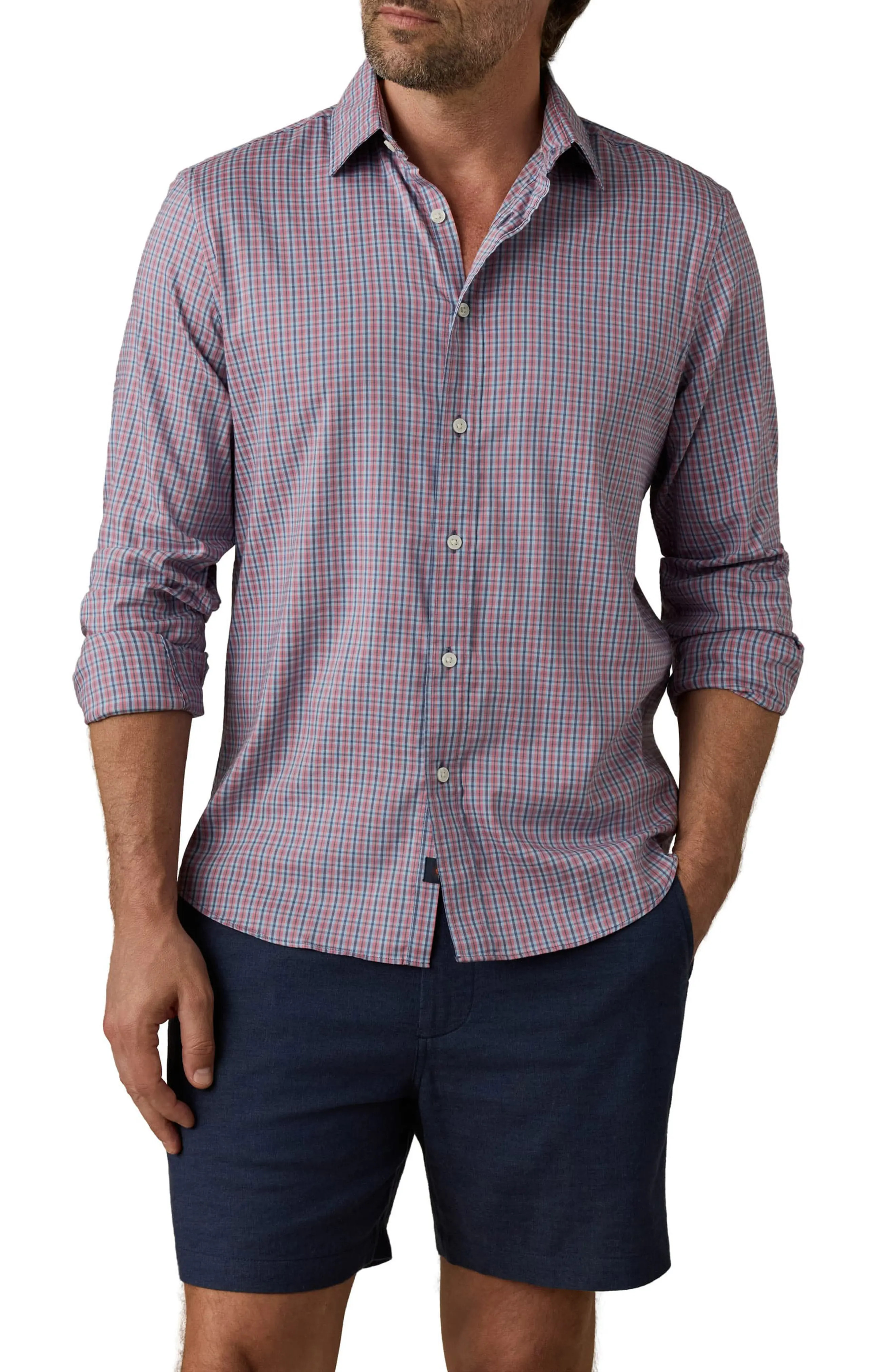 The Movement Plaid Button-Up Shirt (Men) | Nordstrom | Nordstrom