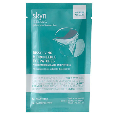 Skyn Iceland, Dissolving Microneedle Eye Patches, 1 Pair | iHerb