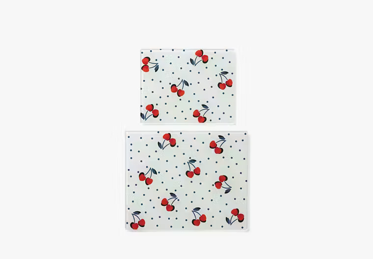 Vintage Cherry Dot Prep Board Set | Kate Spade (US)