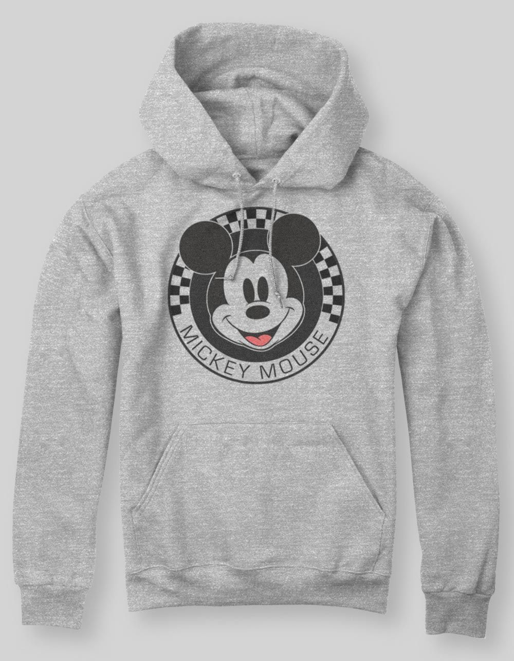 DISNEY Mickey Mouse Checkered Unisex Hoodie | Tillys