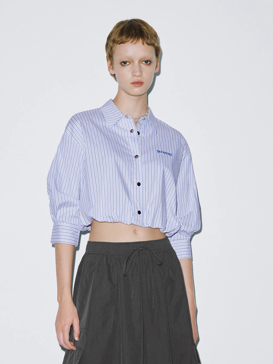Overhead Cropped Shirts | Urban Revivo