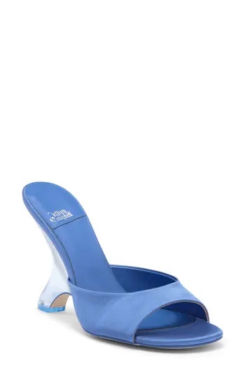 Jeffrey Campbell Mew 2 Satin Slide Sandal in Blue Satin Combo at Nordstrom Rack, Size 7 | Nordstrom Rack