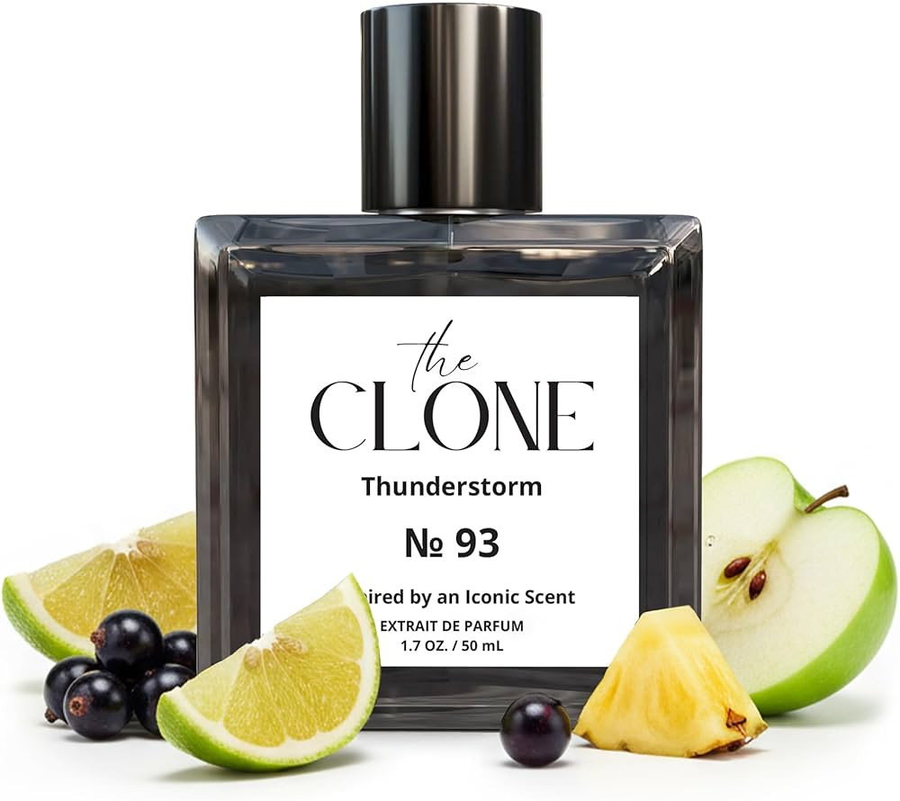 Clone, Thunderstorm No. 93 - Inspired by Aventus Perfume For Men, Extrait de Parfum, Luxury Fragr... | Amazon (US)