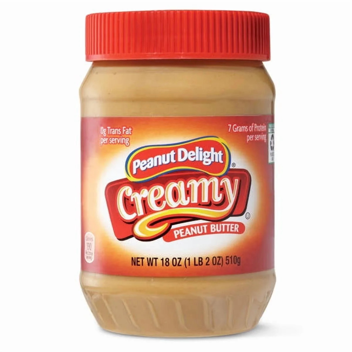 Peanut Delight Creamy Peanut Butter, 18 oz - (Pack of 2) | Walmart (US)