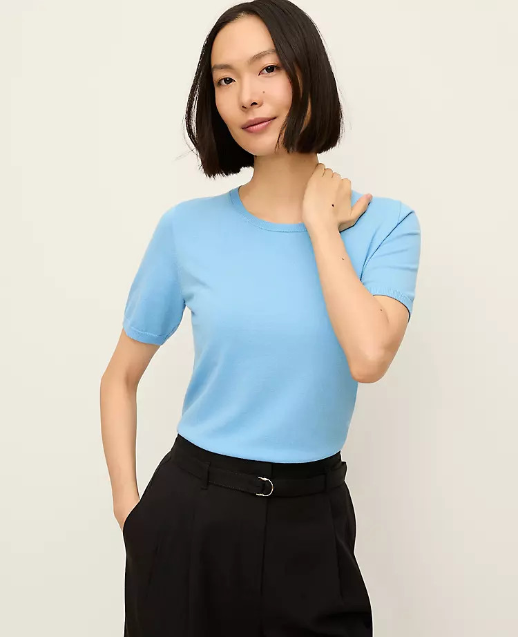 Easy Sweater Tee | Ann Taylor