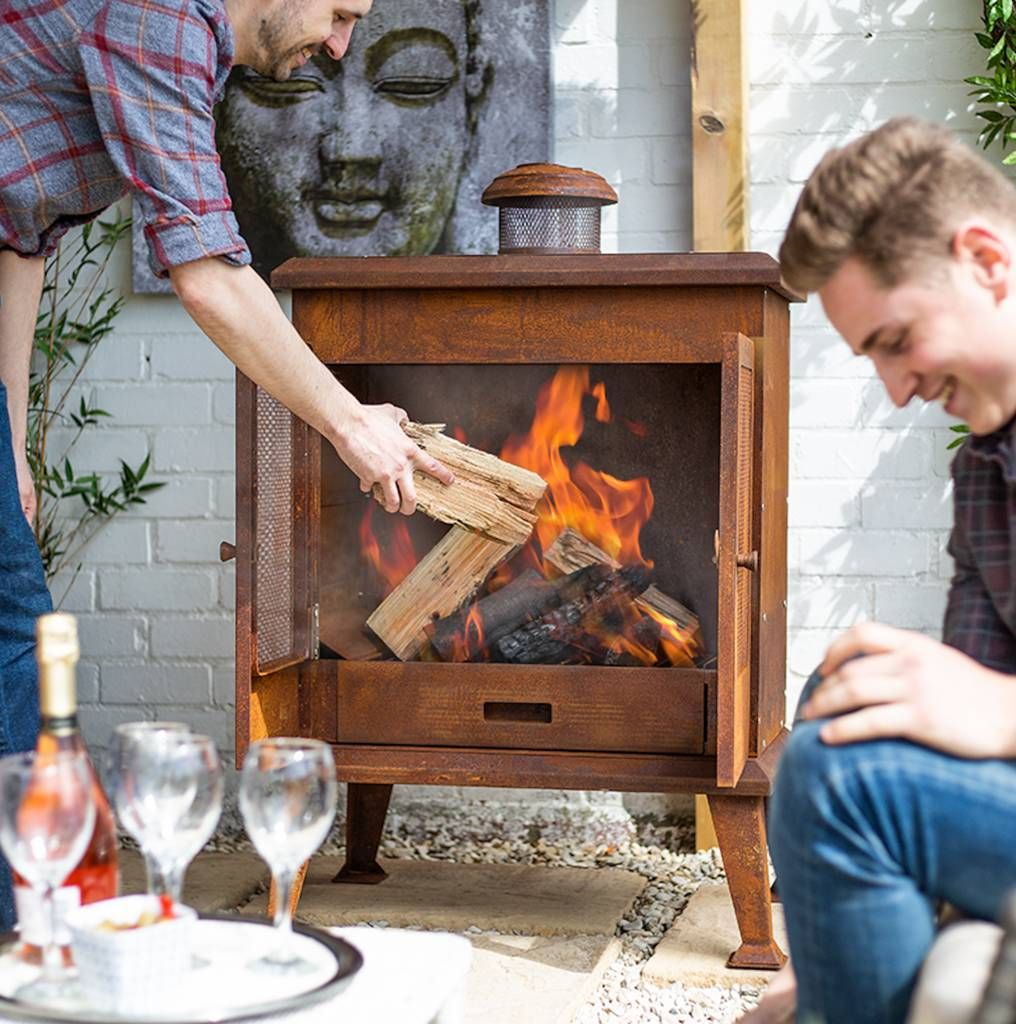 Outdoor Stove Fireplace | Notonthehighstreet.com UK