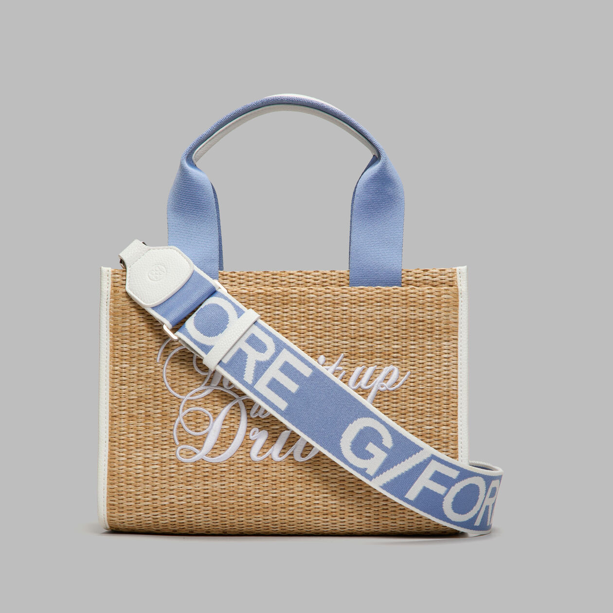 TAKE IT UP WITH MY DRIVER STRAW CART BAG | WOMEN'S ACCESSORIES | G/FORE | G/FORE | G-Fore