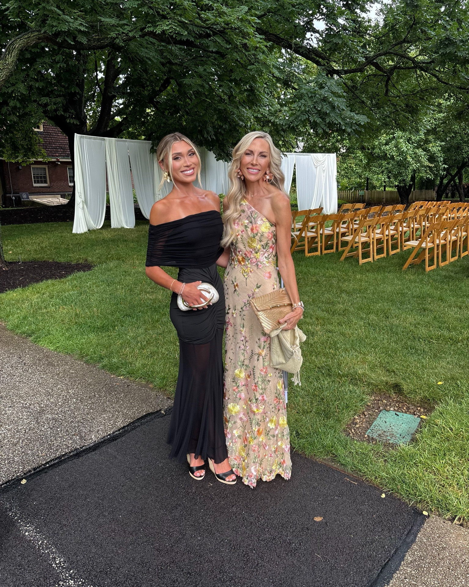 wedding guest dresses! got so many questions on what we wore ✨🤍 mine is from Amazon (borrowed from a friend) & linking similar to it!

#LTKgrwm #LTKootd #LTKWedding