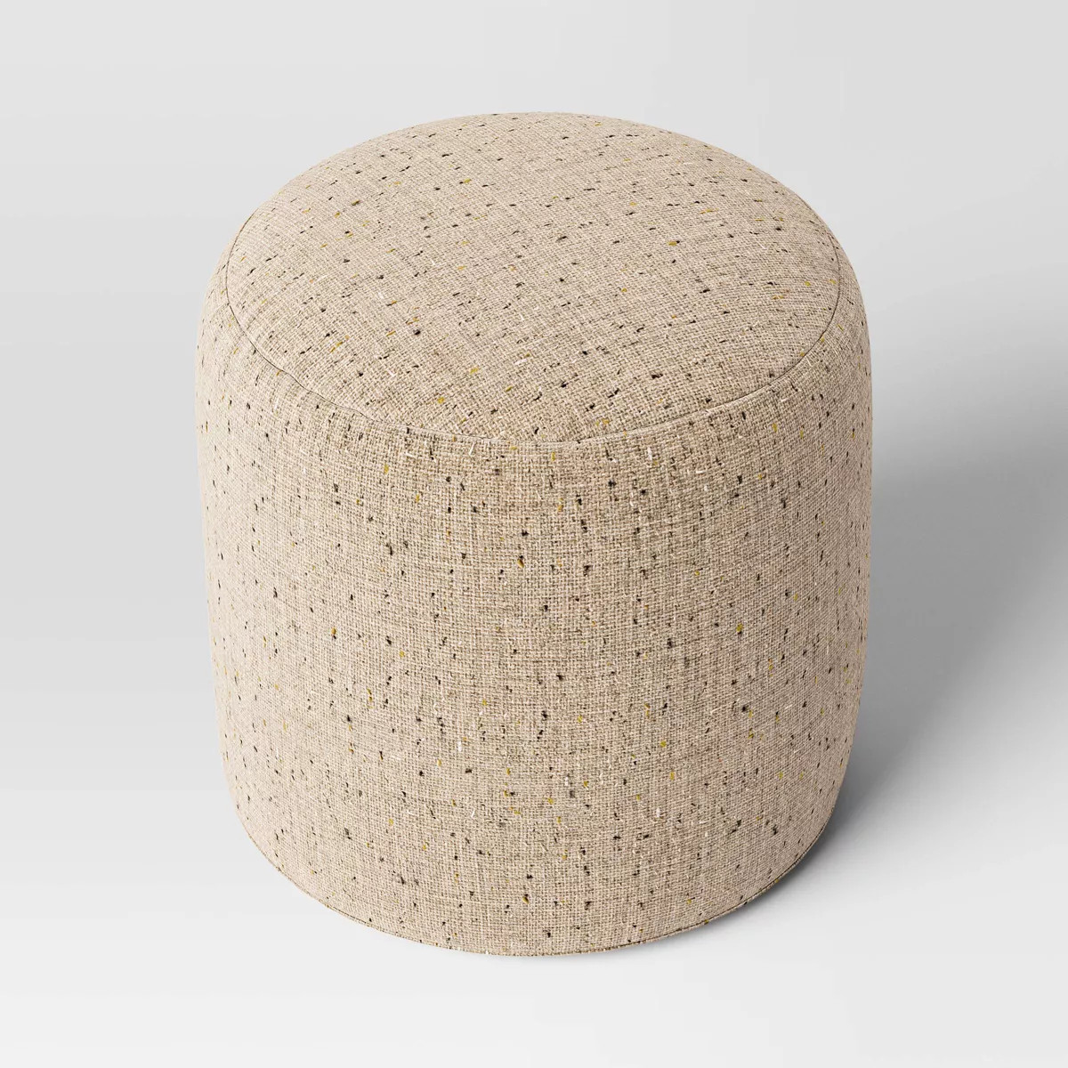 Speckled Pouf Ottoman Speckled Beige- Room Essentials™ | Target