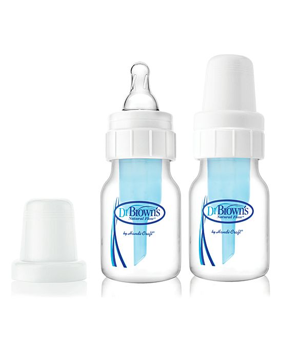 Dr. Brown's Baby Bottles - Blue 2-Oz. Preemie Nipple Baby Bottle - Set of Two | Zulily
