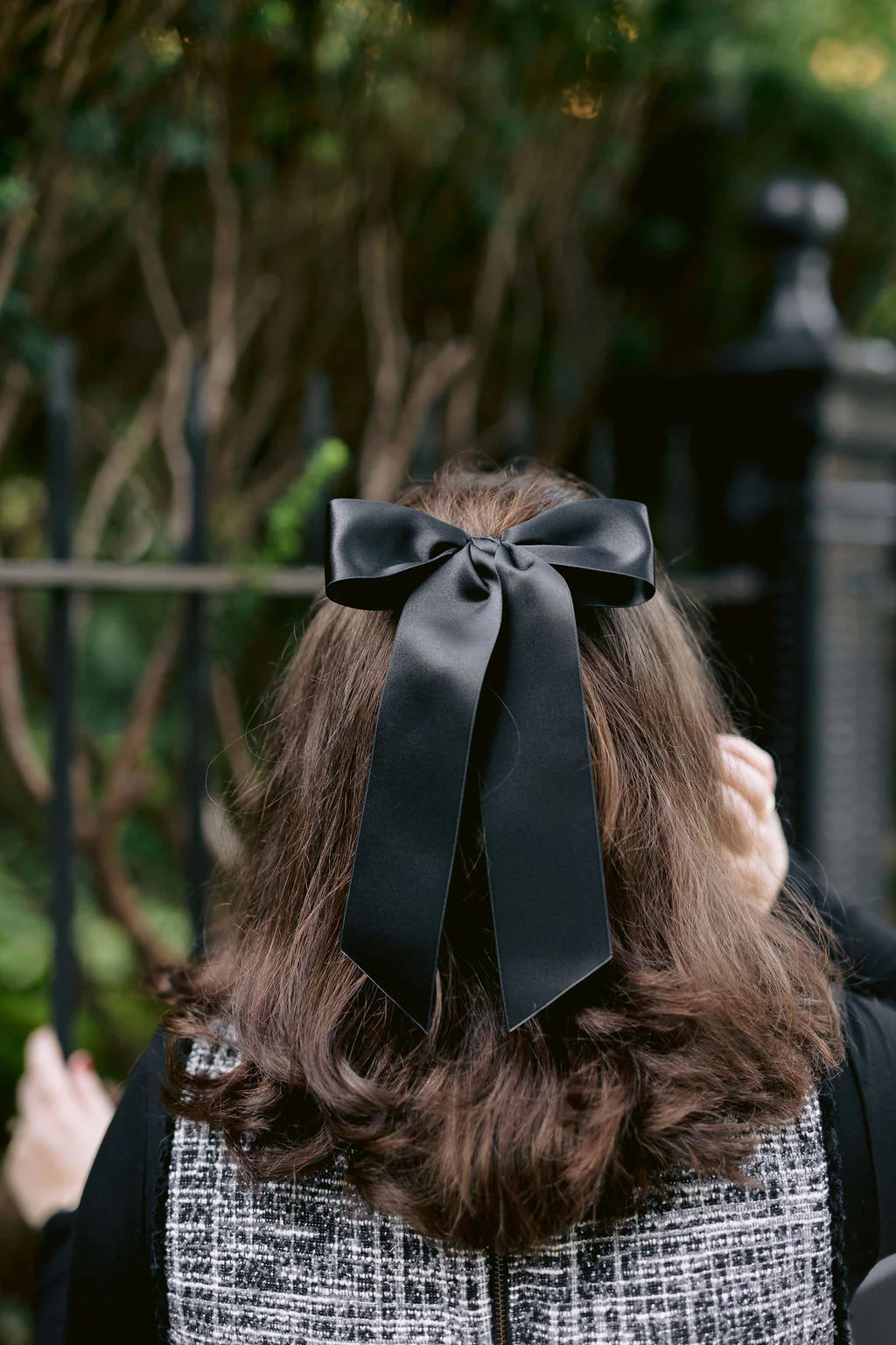 Wren Signature Satin Bow Barrette | Grace & Grandeur Bow Company