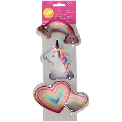 Wilton 3ct Magical Metal Cookie Cutters | Target