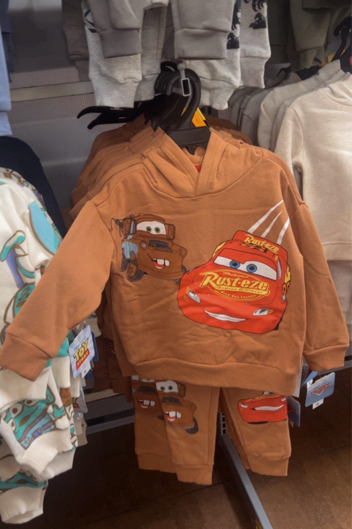 Toddler Pixar sweat suits! Only $12-$15 per set, Cars, Bluey, Toy Story and Spiderman.

#LTKFamily #LTKBaby #LTKKids