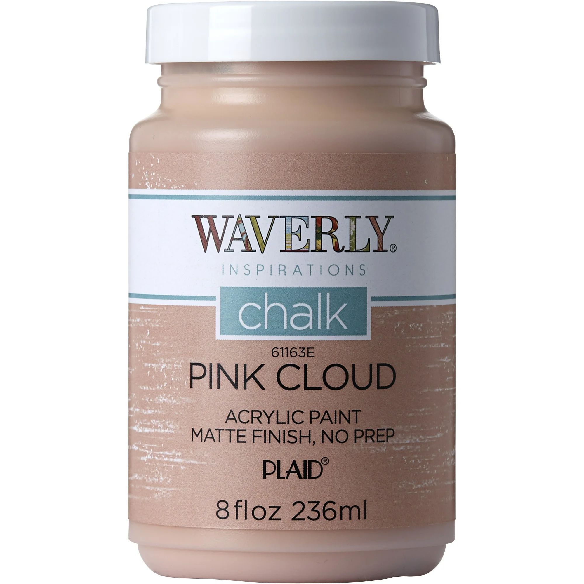 Waverly Inspirations Chalk Paint, Ultra Matte, Pink Cloud, 8 fl oz | Walmart (US)