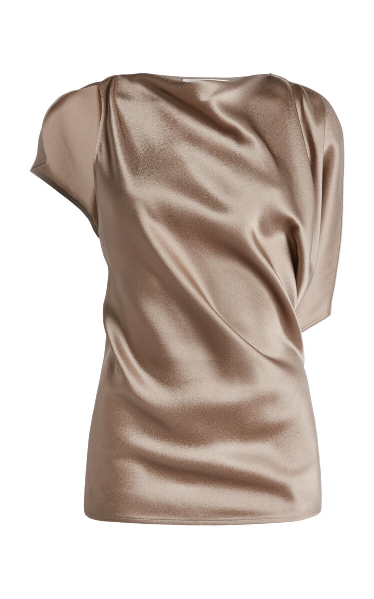 Kyra Asymmetrical Draped Top | Moda Operandi (Global)