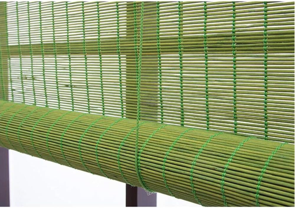Jcnfa-Roller Shades Bamboo Roller Blinds, Window Treatments， Roller Shades， Exterior Roller S... | Amazon (US)