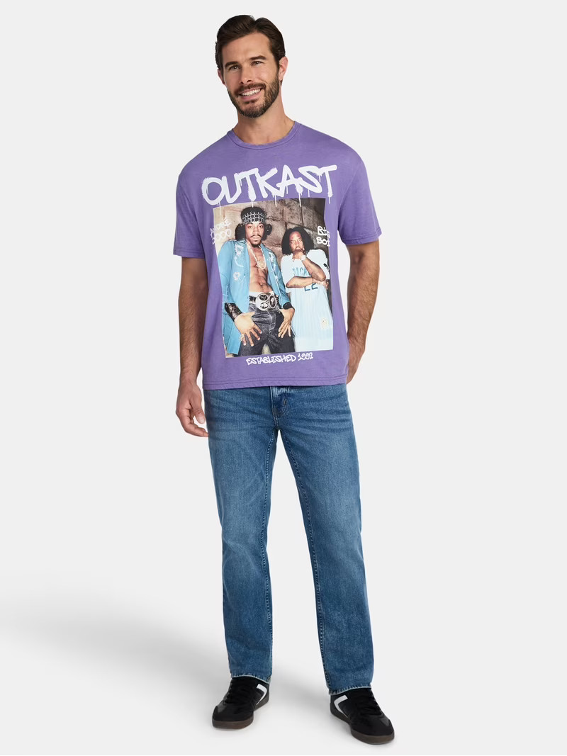 Outkast Men's and Big Men's Boxy Fit Graphic Tee with Short Sleeves, Sizes XS-5XL | Walmart (US)