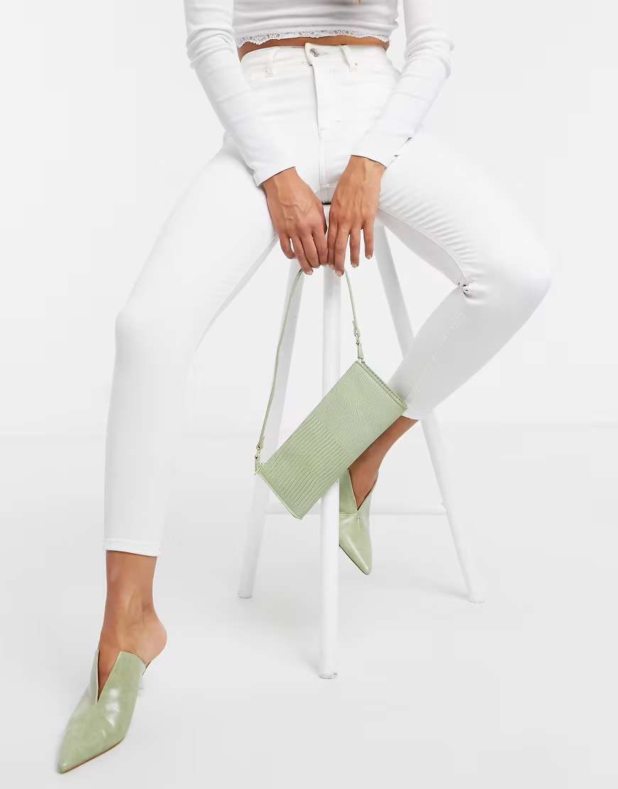 Topshop Jamie skinny jeans in off white | ASOS (Global)