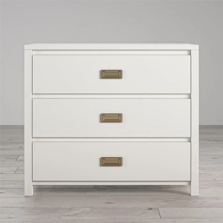 Little Seeds Monarch Hill Haven 3 Drawer Kids Dresser, White | Walmart (US)