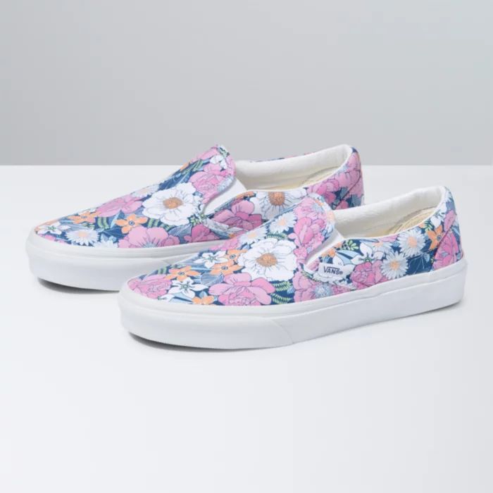 Retro Floral Classic Slip-On | Vans (US)